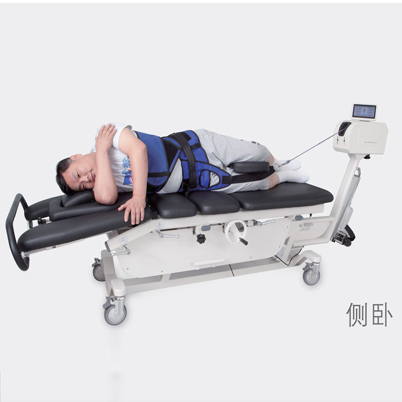 Physiotherapy tilting bed